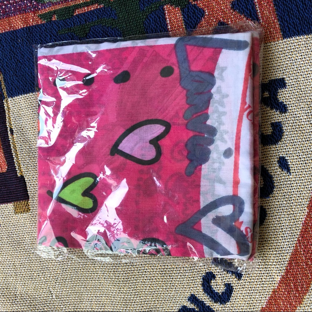 Pink Printed Scarf